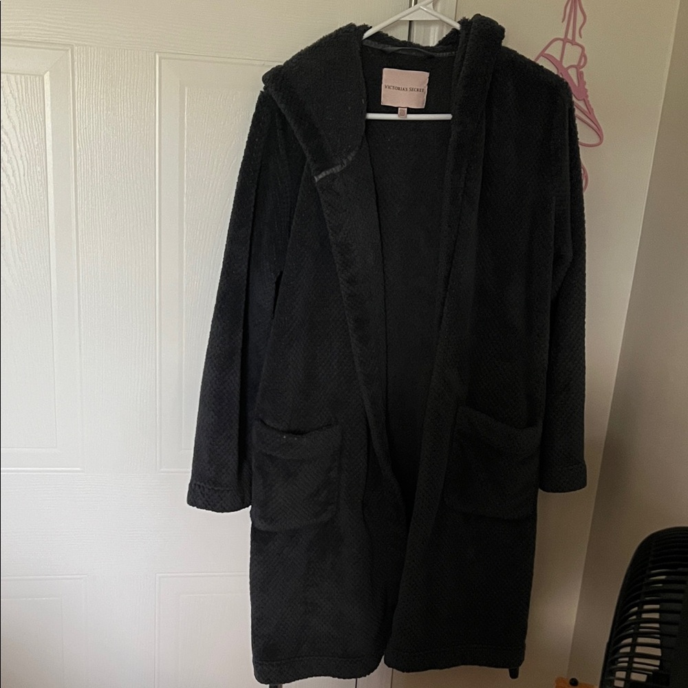 Victoria's Secret Blue Teddy Robe